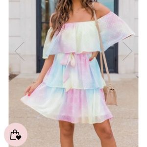 Rainbow dress